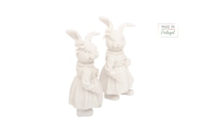 SET 2 RABBIT 2209  15CM