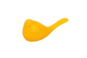 PASSARO MEDIO 15X7X7CM  AMARELO