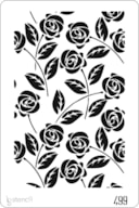 STENCIL 20X30CM 499 FLORES