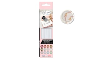 PACK OF 4 ROUND FLEXIBLE WAX STICK CLEAR 72429