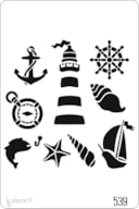 STENCIL 20X30CM 539 MAR