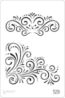 STENCIL 20X30CM 529 ARABESCOS