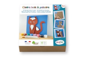 PLACA MADERA PARA DECORAR GATO 85489