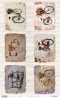 RICE PAPER 54X33CM VINTAGE BIKE VII PFY-1428