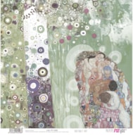 12 SCRAP PAPER 30.5X31.8CM ABSTRACT ART  PFY-14508