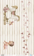 PAPEL ARROZ 54X33CM SWEET BABY GIRL HORSE PFY-14717