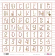 SCRAP PAPER 30.5X31.8CM SWEET BABY GIRL PFY-14436