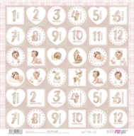 SCRAP PAPER 30.5X31.8CM SWEET BABY GIRL PFY-14438