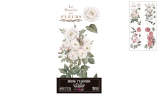 DECOR TRANSFERS 15X30CM ROSES PFY-14765