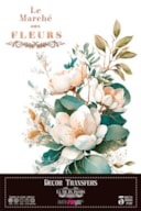 DECOR TRANSFERS 20X30CM MAGNOLIAS PFY-14802