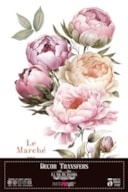 DECOR TRANSFERS 20X30CM PEONIES PFY-14804