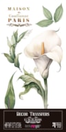 DECOR TRANSFERS 15X30CM CALLA LILY PFY-14771