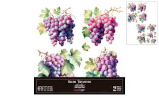 DECOR TRANSFERS 30X30CM GRAPES PFY-14796