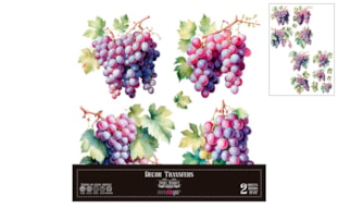 DECOR TRANSFERS 30X30CM GRAPES PFY-14796