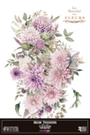 DECOR TRANSFERS 60X90CM DAHLIAS PFY-14826