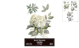 DECOR TRANSFERS 20X30CM HYDRANGEAS PFY-14805