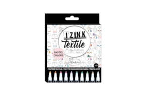 SET 10 MARCADORES  IZINK TEXTIL  85535