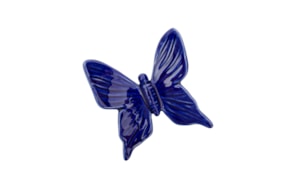 BORBOLETA MEDIA 10X9X3CM AZUL COBALTO