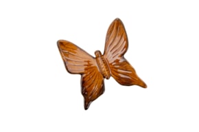 BUTTERFLY  10X9X3CM HONEY