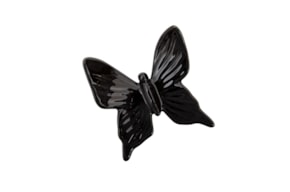 BUTTERFLY  10X9X3CM BLACK