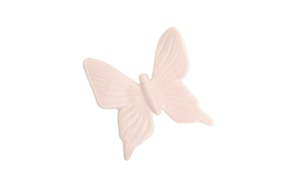 BORBOLETA MEDIA 10X9X3CM ROSA CLARO