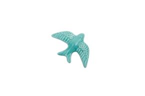 ANDORINHA 8.5X6X2.2CM VERDE AGUA
