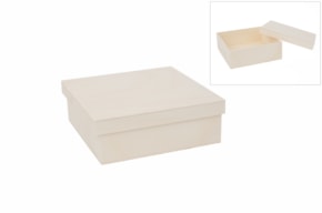 CAIXA TAMPA ENCAIXE 23X23X8CM