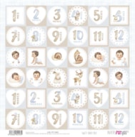 SCRAP PAPER 30.5X31.8CM SWEET BABY BOY PFY-14453