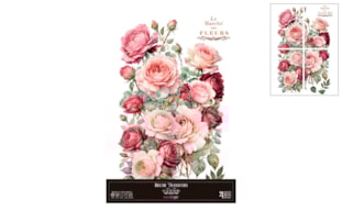 DECOR TRANSFERS 60X90CM ROSAS PFY-14828