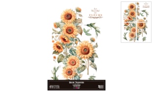 DECOR TRANSFERS 60X90CM SUNFLOWERS PFY-14832