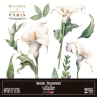 DECOR TRANSFERS 30X30CM CALLA LILY PFY-14789