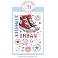 TRANSFER DTF-008G 20X28.5CM SAPATILHAS AUTHENTIC URBAN