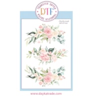 TRANSFER DTF-025G 20X28.5CM FLORES