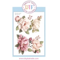 TRANSFER DTF-021P 14.28X19CM FLORES