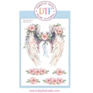 TRANSFER DTF-017P 14.28X19CM ASAS E FLORES