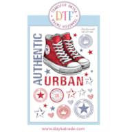 TRANSFER DTF-008P 14.28X19CM SAPATILHAS AUTHENTIC URBAN