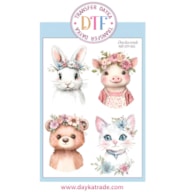 TRANSFER DTF-032P 14.28X19CM ANIMAIS