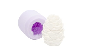 MOLDE SILICONE PINHA D.5X7.5CM MLD291