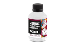 VARNISH FOR SATIN LEATHER PAINT 100ML 13011  ACRILEX
