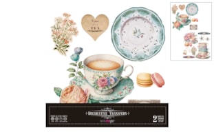 DECOR TRANSFERS 30X30CM TEA PFY-14657