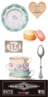 DECOR TRANSFERS 15X30CM TEA PFY-14628
