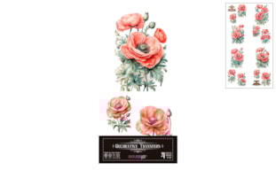 DECOR TRANSFERS 15X30CM POPPY PFY-14617