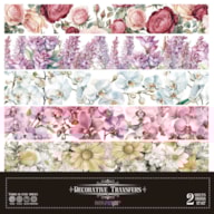 DECOR TRANSFERS 30X30CM FLOWERS PFY-14648