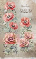 RICE PAPER 54X33CM LA VIE EN FLEURS POPPY II  PFY-15078