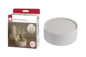 MOLDE SILICONE BASE C/GNOMOS D.13.5 X 5CM  RAYHER