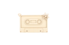 SET 4 PENDUROS CASSETE 10.7X7.1X0.3CM CHOUPO