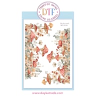 TRANSFER DTF-053G 20X28.5CM MUSHROOMS