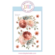 TRANSFER DTF-054G 20X28.5CM FLOWERS