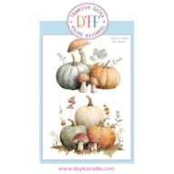 TRANSFER DTF-051P 14.28X19CM  PUMPKINS