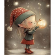 TRANSFER DTF TEXTIL 25X30CM CHRISTMAS LIGHTS 4 ARTIS DECOR